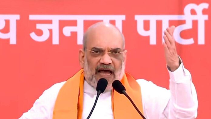 Elect BJP, get free darshan of Ramlala in Ayodhya: Amit Shah in MP