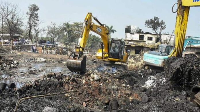 Harda firecracker factory fire: NHRC notice to state govt, seeks reply in 4 weeks
