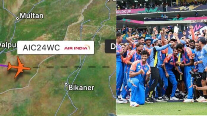 Air India Flight AIC24WC Carrying Rohit Sharma & Company Sets Record; Becomes Most Tracked On FlightRadar24