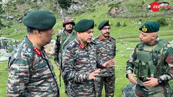 Army Chief Gen. Dwivedi Reviews Operational Preparedness Along LOC In Jammu And Kashmirs Poonch District