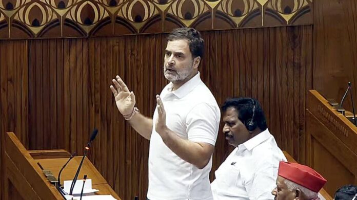 Parts Of Rahul Gandhis First Speech As Lok Sabha LoP Get Expunged From Records