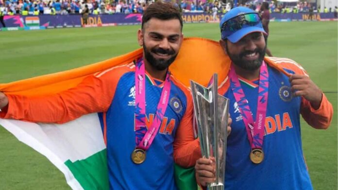 Tu Bhi Trophy Pakad Le: Story Behind Rohit Sharma And Virat Kohlis Iconic Viral Photo That Marks Indias T20 World Cup Success